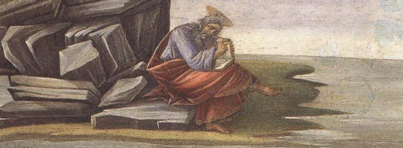 Sandro Botticelli St John the Evangelist at Patmos